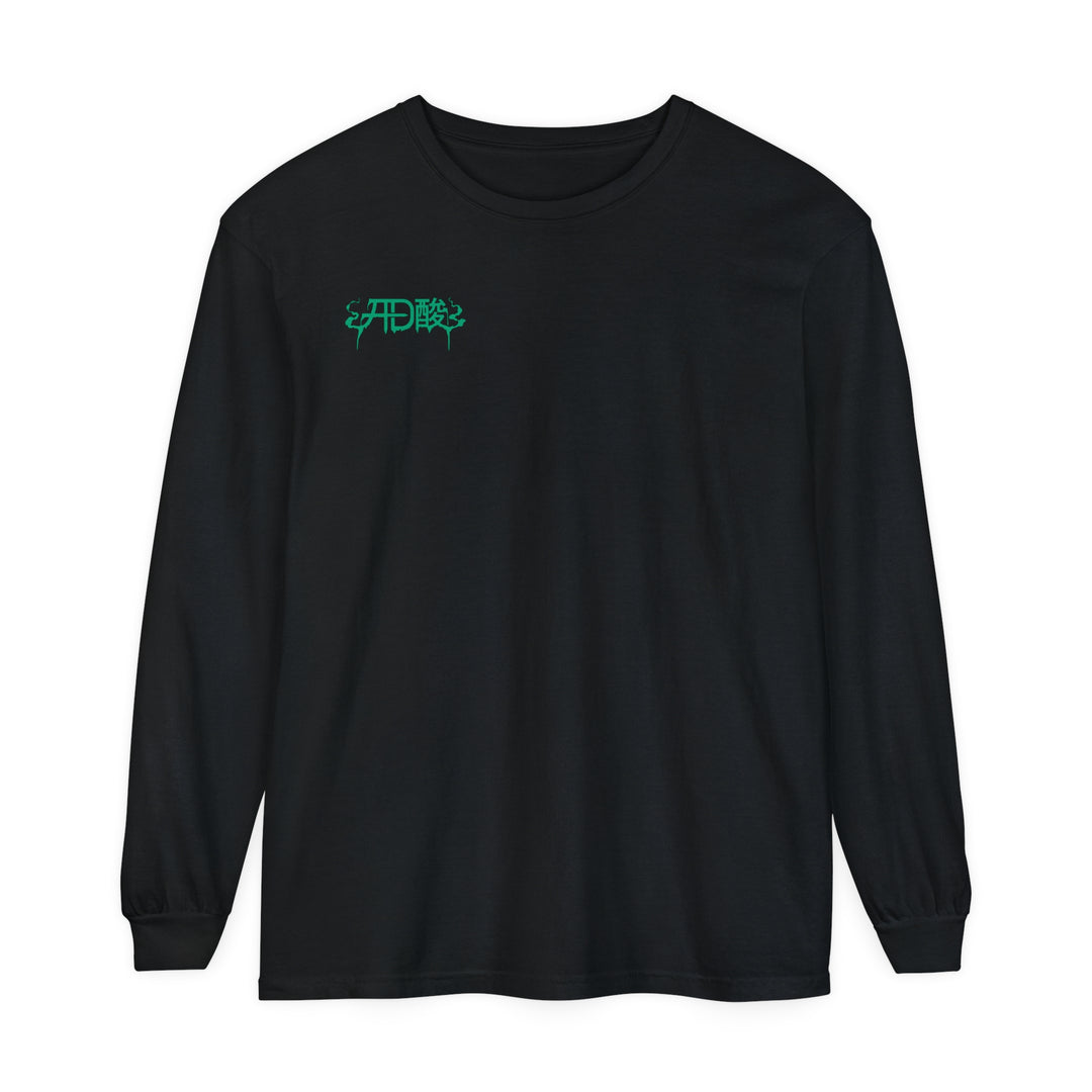 ACID DAMAGE: THE SUMMONING - BLACK LONG SLEEVE TEE