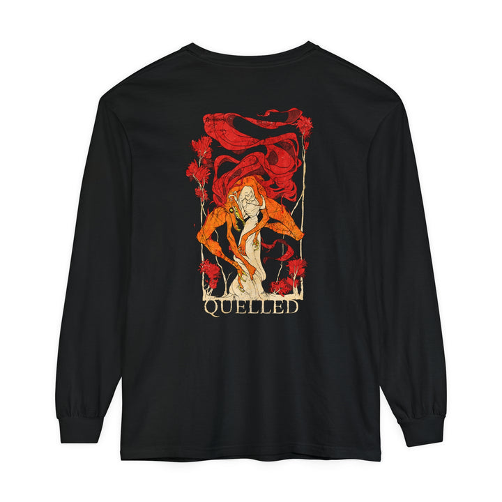 QUELLED - BLACK LONG SLEEVE TEE