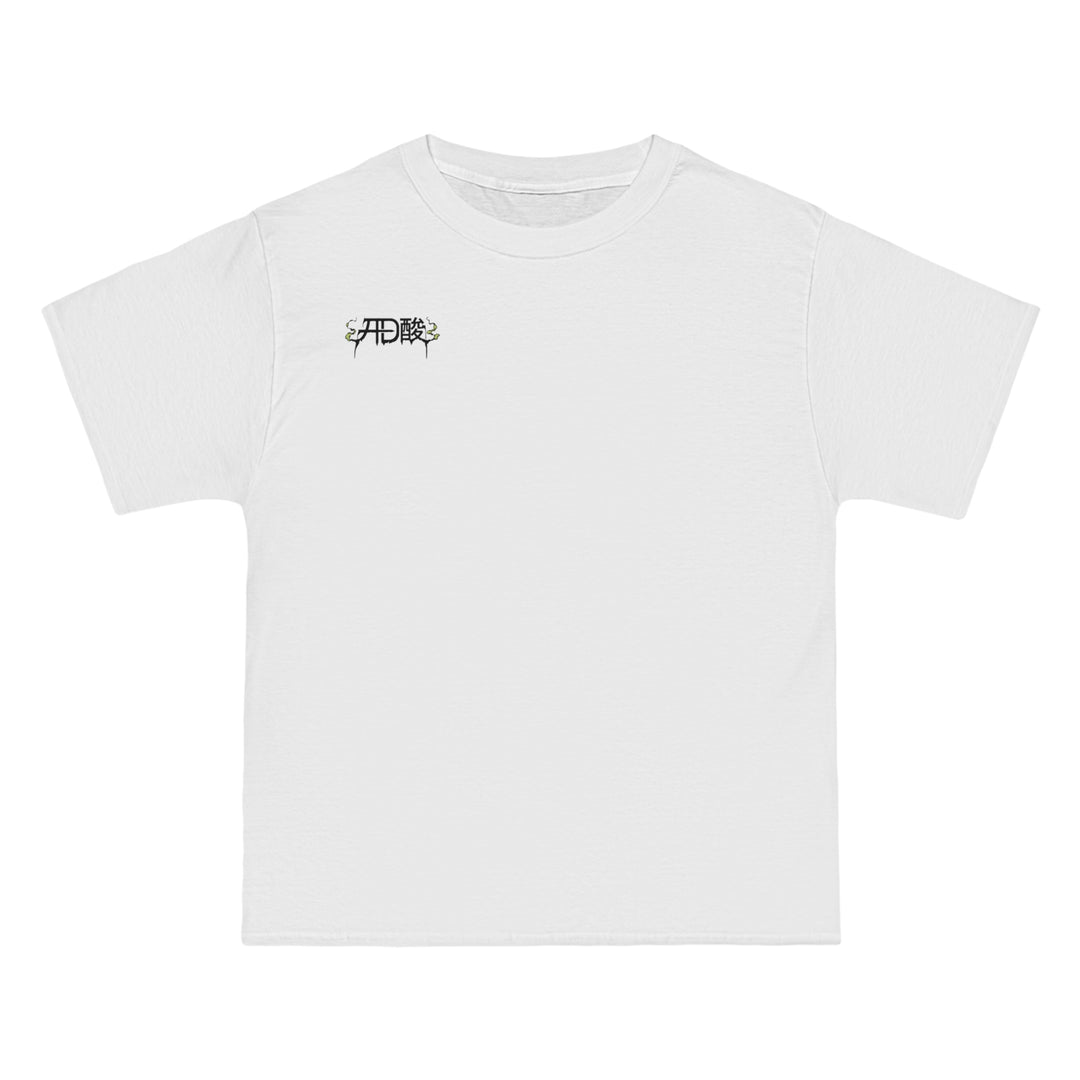 ACID DAMAGE: THE SPAWNING - WHITE OVERSIZED TEE