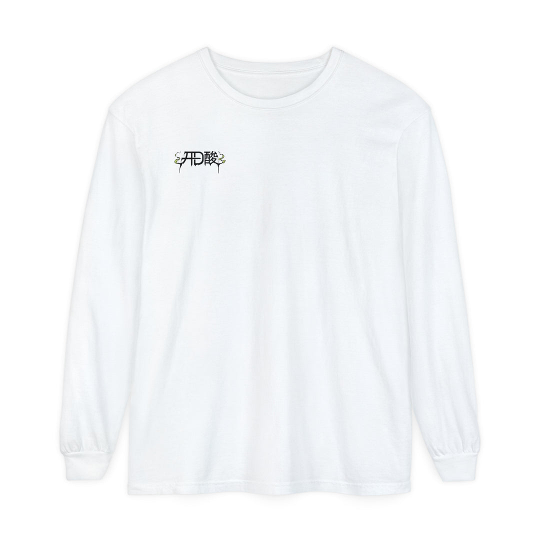 ACID DAMAGE: THE SPAWNING - WHITE LONG SLEEVE TEE