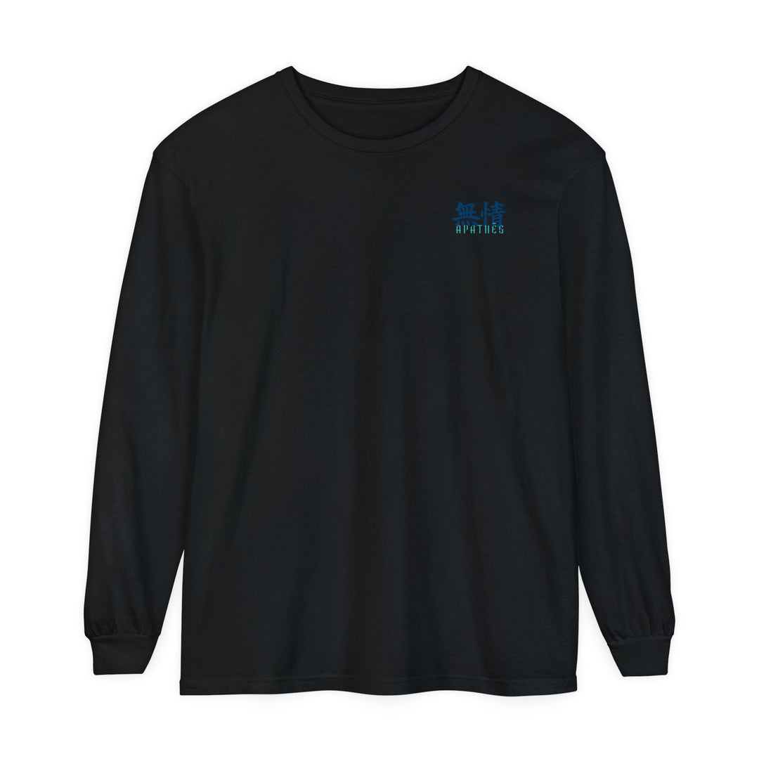 APATHY - BLACK LONG SLEEVE TEE