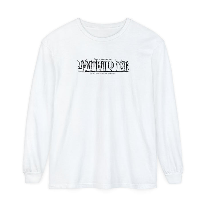 FEAR - WHITE LONG SLEEVE TEE