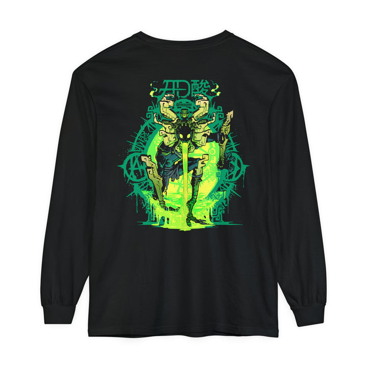 ACID DAMAGE: THE SUMMONING - BLACK LONG SLEEVE TEE