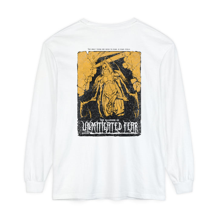 FEAR - WHITE LONG SLEEVE TEE